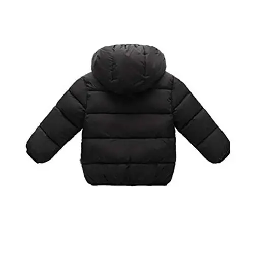 Toddler Baby Hooded Down Jacket Boys Girls Kids Thicken Warm Winter Coat Outerwear 1-7t - KIMJUN (1)