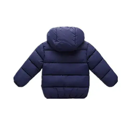 Toddler Baby Hooded Down Jacket Boys Girls Kids Thicken Warm Winter Coat Outerwear 1-7t - 2