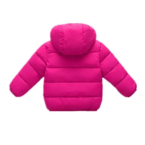 Toddler Baby Hooded Down Jacket Boys Girls Kids Thicken Warm Winter Coat Outerwear 1-7t - 2