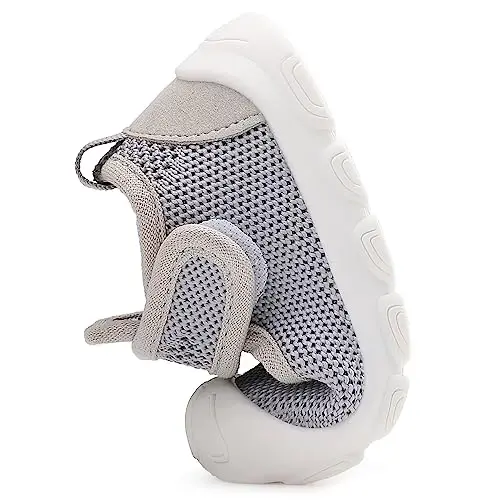 Baby Toddler Girls Boys Shoes Lightweight Breathable for Non Slip Infant First Walking Shoes Outdoor Toddlers Sneakers 6 9 12 18 24 Months - 4