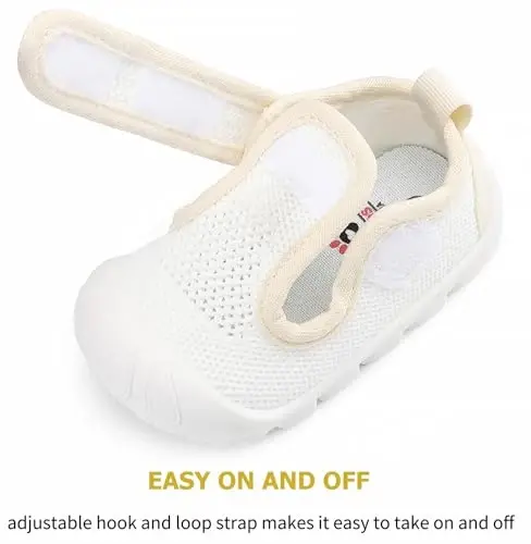 Baby Toddler Girls Boys Shoes Lightweight Breathable for Non Slip Infant First Walking Shoes Outdoor Toddlers Sneakers 6 9 12 18 24 Months - 3