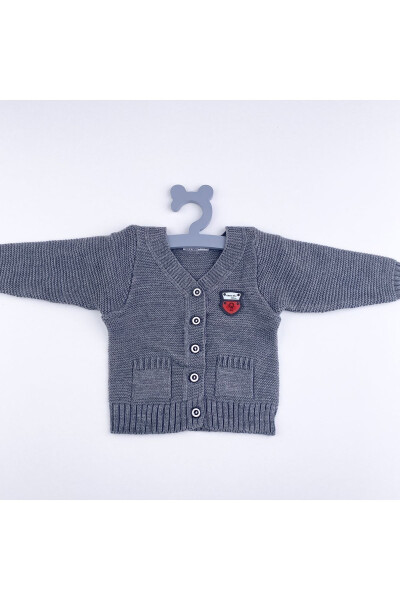 BEBEK/ÇOCUK TRİKO GRİ YELEK - 1