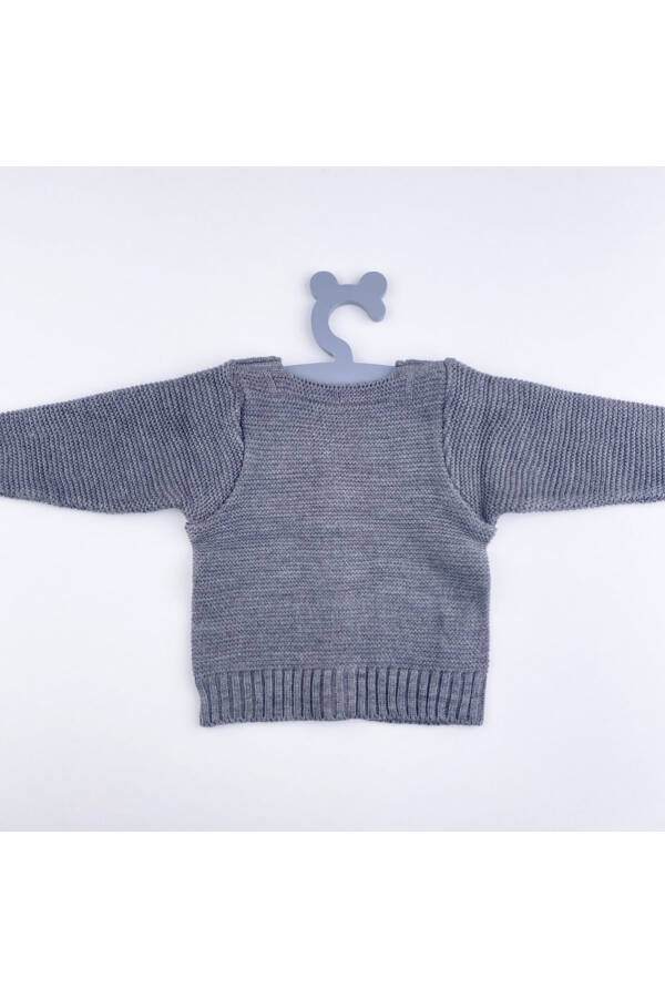 BEBEK/ÇOCUK TRİKO GRİ YELEK - 2