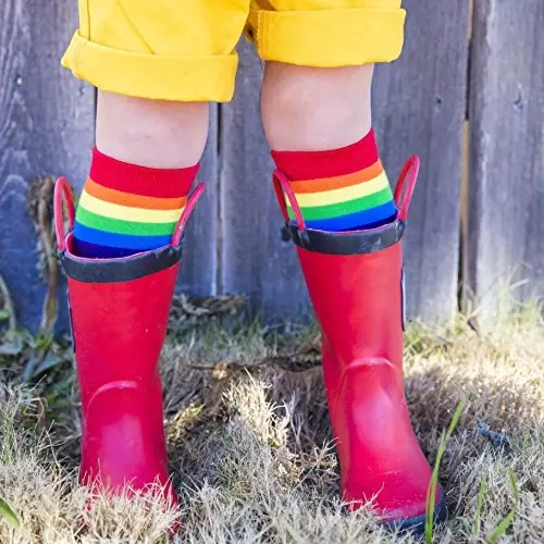 juDanzy Knee High Socks with Grips for Babies, Toddlers and Children - 2