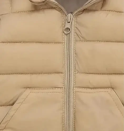bebeone Toddler Winter Coats Puffer Padded Jacket Baby Boys Girls Bear Hoods Down Jacket Light Weight Infant Outerwear - 5