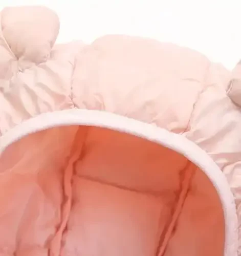 bebeone Toddler Winter Coats Puffer Padded Jacket Baby Boys Girls Bear Hoods Down Jacket Light Weight Infant Outerwear - 4