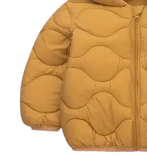 bebeone Toddler Winter Coats Puffer Padded Jacket Baby Boys Girls Bear Hoods Down Jacket Light Weight Infant Outerwear - 4