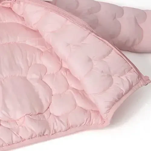 bebeone Toddler Winter Coats Puffer Padded Jacket Baby Boys Girls Bear Hoods Down Jacket Light Weight Infant Outerwear - 4