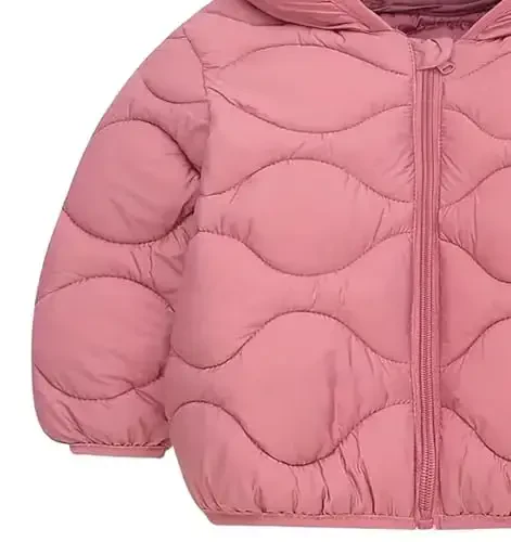 bebeone Toddler Winter Coats Puffer Padded Jacket Baby Boys Girls Bear Hoods Down Jacket Light Weight Infant Outerwear - 4