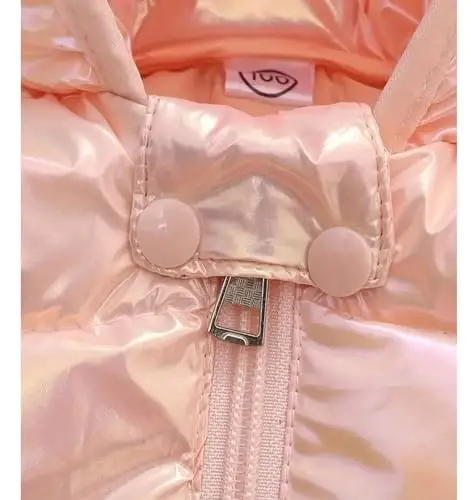 bebeone Toddler Winter Coats Puffer Padded Jacket Baby Boys Girls Bear Hoods Down Jacket Light Weight Infant Outerwear - 3