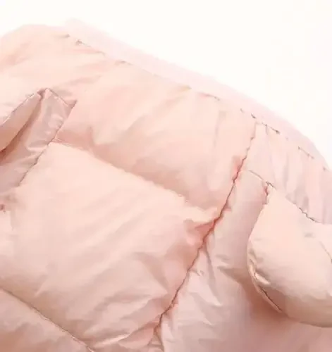 bebeone Toddler Winter Coats Puffer Padded Jacket Baby Boys Girls Bear Hoods Down Jacket Light Weight Infant Outerwear - 5