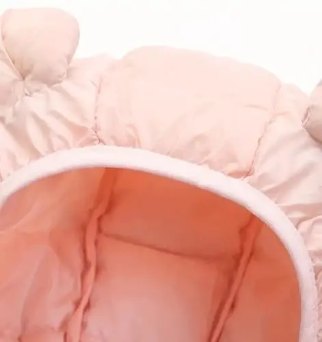 bebeone Toddler Winter Coats Puffer Padded Jacket Baby Boys Girls Bear Hoods Down Jacket Light Weight Infant Outerwear - 4