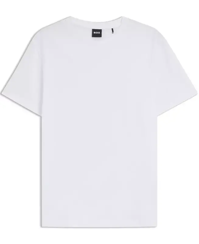 BECKHAM x BOSS Men's Mercerized Cotton Regular-Fit T-Shirt - 3