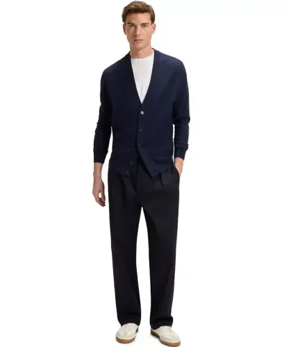 BECKHAM x BOSS Men's Mercerized Cotton Regular-Fit T-Shirt - 4