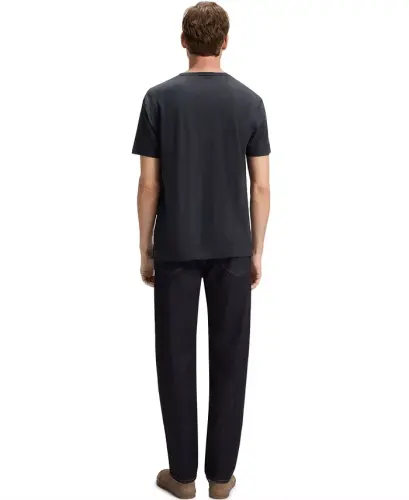 BECKHAM x BOSS Men's Soft Linen Regular-Fit T-Shirt - 3