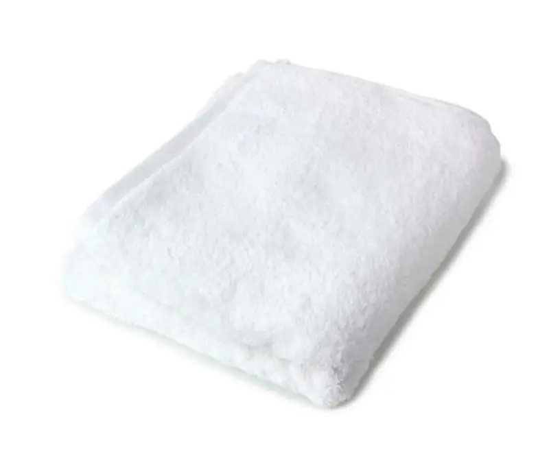 Bedding World 6-Piece Hotel Type 90x150 Bath Towel White - 2