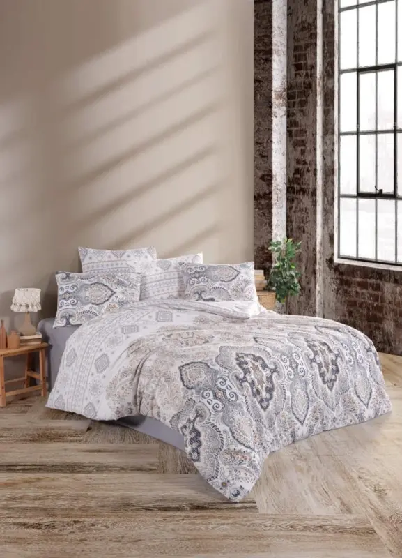 Bedding World Ranforce Double Bed Linen Set Breathable - 1