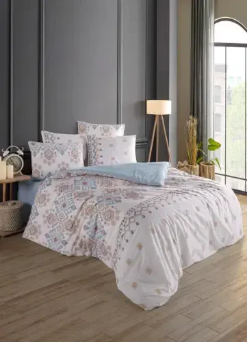 Bedding World Ranforce Double Bed Linen Set Meyar - 1