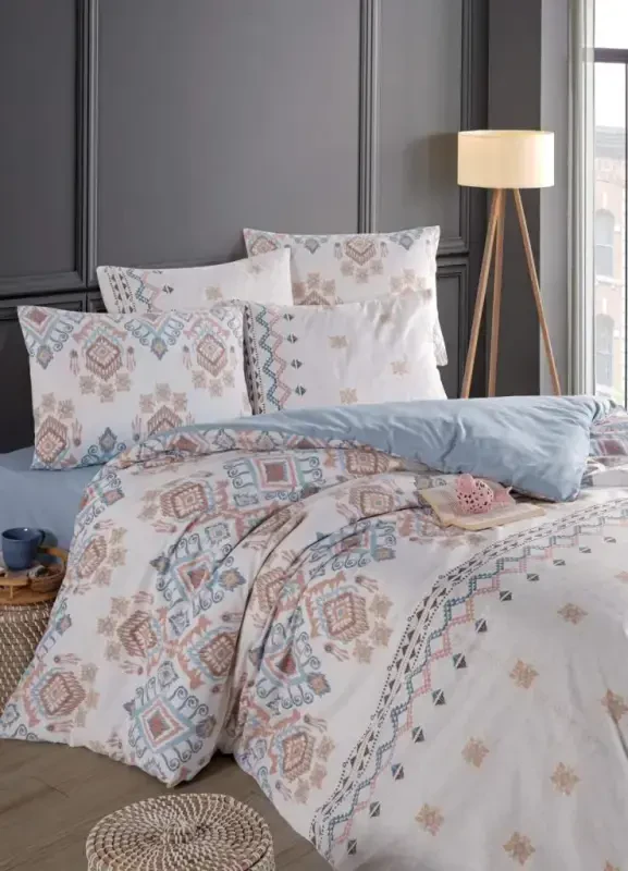 Bedding World Ranforce Double Bed Linen Set Meyar - 2