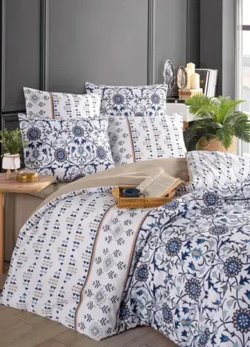 Bedding World Ranforce Double Duvet Cover Set Pırıl - MODAZONE (1)