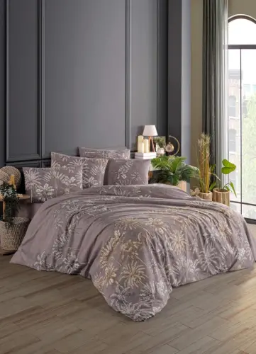 Bedding World Ranforce Double Bed Linen Set Feris - 1