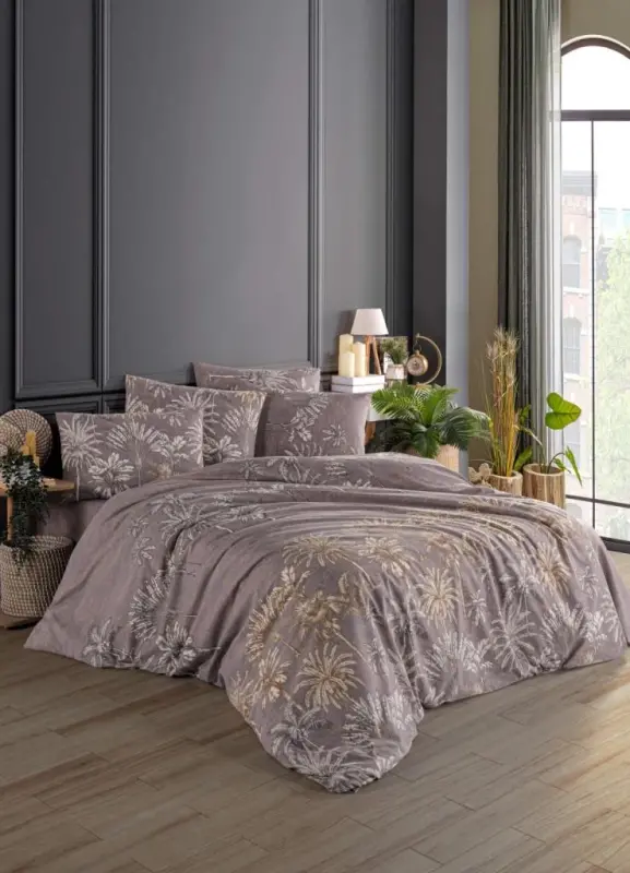 Bedding World Ranforce Double Bed Linen Set Feris - 1