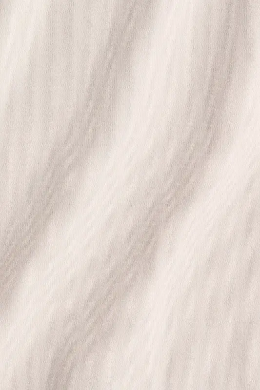 Bedene Oturan Mikrofiber Tişört-Açık bej - 5