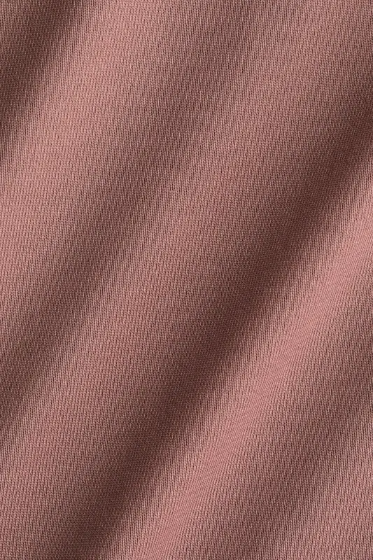Bedene Oturan Mikrofiber Tişört-Tozlu pembe - 6