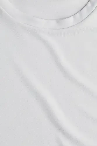 Bedene Oturan Tişört-Açık gri - 2