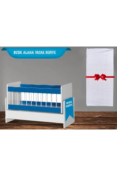 Bedside Sleeper Rocking Crib - TEMOSAN MOBILYA