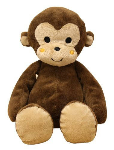 Bedtime Originals Plush Monkey Ollie, Brown 8 Inch (Pack of 1) - 1
