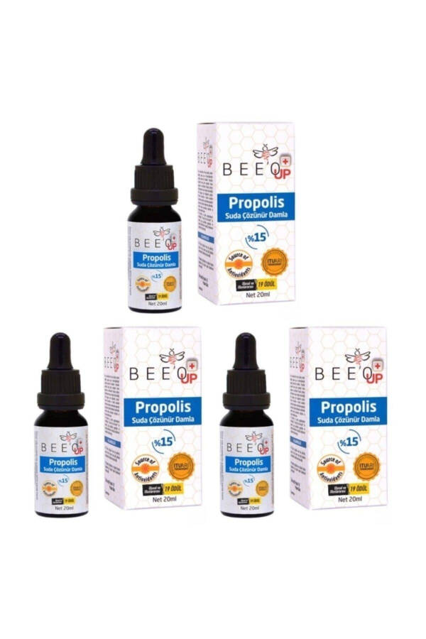 Bee O Up Propolis Suvda Eriydigan Tomchilar 3 ta sotib oling 2 ta bepul - 2