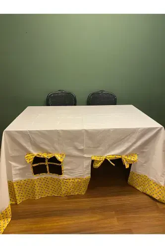 BEE TABLECLOTH, KIDS PLAY TENT, FUN, BIRTHDAY-BEE - TAKI BY EKİN (1)