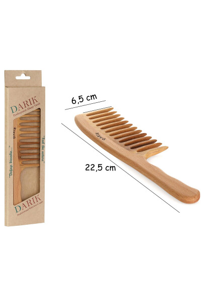 Beechwood High Quality Wooden Comb, Model 1 - 5