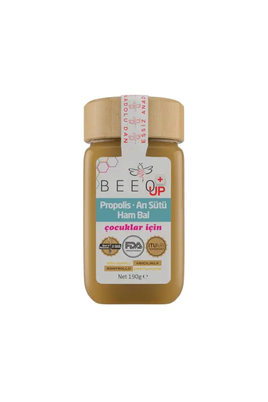 Beeo Propolis Arı Sütü Ham Bal 190 gr (ÇOCUK) - 1
