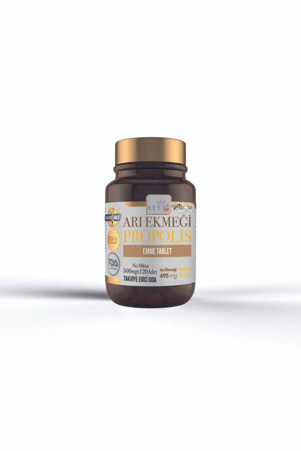 Bee'o Up Arı Ekmeği Propolis Emme Tableti 500mgx120 Adet - 6