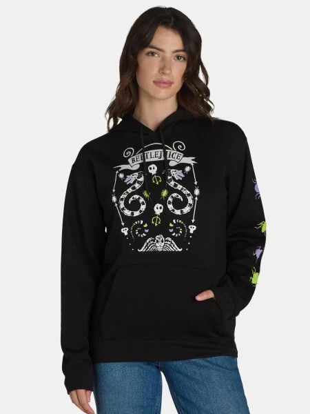 Beetlejuice Ayollar uchun Grafikli Bosma Ko'ylagi, O'lchamlari XXS-XXL - 5