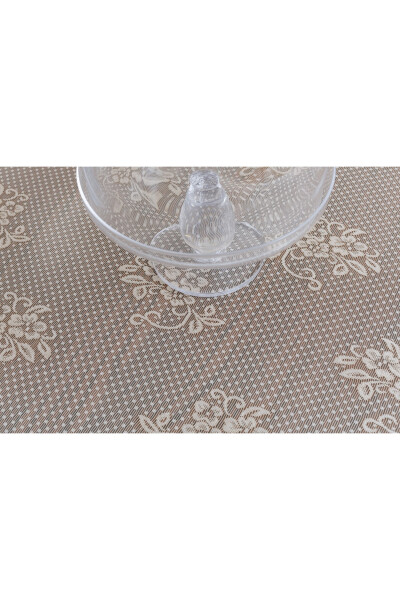 Begonia Flower Pattern Worry-Free Dowry Knit Tablecloth for 8-10 People - 2