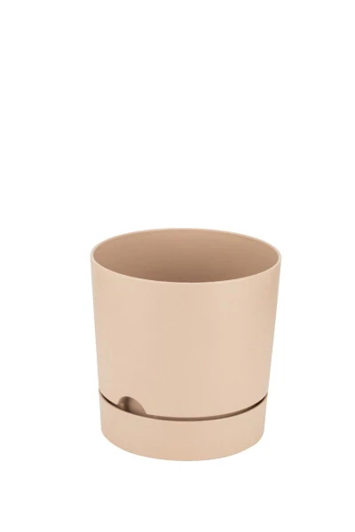 Begonya 5lt Krem Saksı (LEOFLOWERS ÜRÜNÜ) Ağız Çapı 21 Cm Yükseklik 20.5 Cm-KREM - Modazone (1)