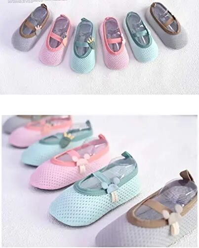 BEHELE Baby Non-slip Floor Socks - Children's Toddler Cartoon Skidless Socks and Shoes - 4