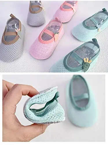 BEHELE Baby Non-slip Floor Socks - Children's Toddler Cartoon Skidless Socks and Shoes - 3