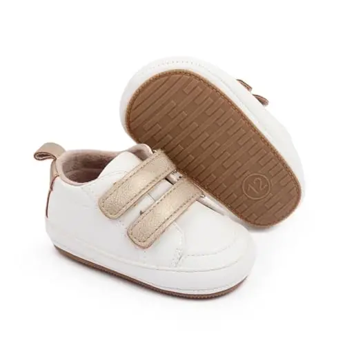 BEIDI Baby Girl Boy Shoes 0-18 Months,Infant Unique Essentials Gifts,Unisex Newborn Doll Slip-on Soft Sole High-top Frist Walking Sneakers 