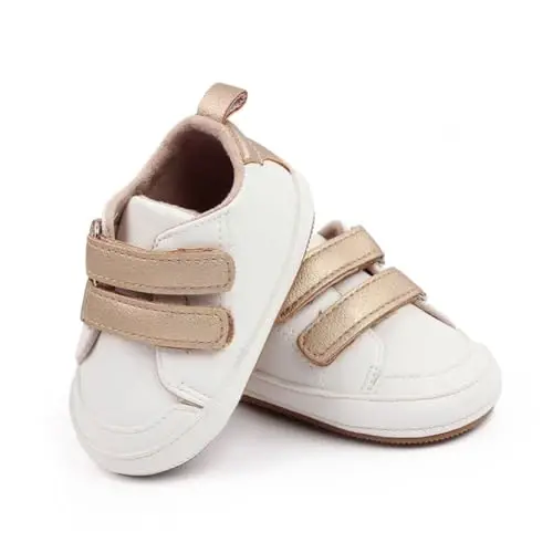 BEIDI Baby Girl Boy Shoes 0-18 Months,Infant Unique Essentials Gifts,Unisex Newborn Doll Slip-on Soft Sole High-top Frist Walking Sneakers - 2