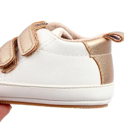 BEIDI Baby Girl Boy Shoes 0-18 Months,Infant Unique Essentials Gifts,Unisex Newborn Doll Slip-on Soft Sole High-top Frist Walking Sneakers - 5