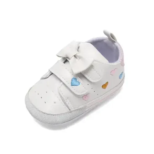 BEIDI Baby Girl Boy Shoes 0-18 Months,Infant Unique Essentials Gifts,Unisex Newborn Doll Slip-on Soft Sole High-top Frist Walking Sneakers - BEIDI