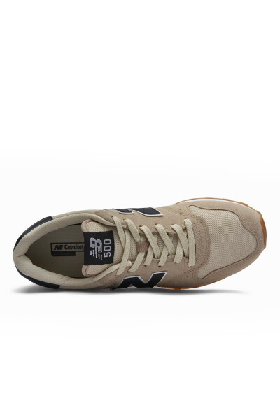 Beige and black men's sneakers Gm500 - 3