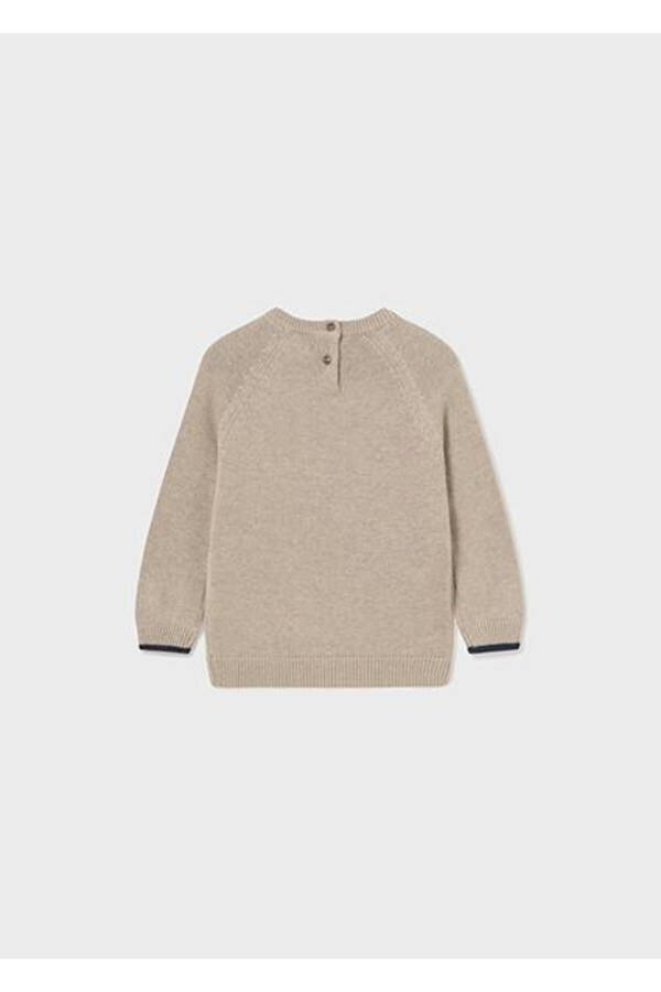 Beige Baby Boy Sweater - 2