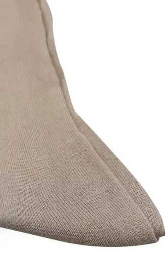 Beige Bamboo Single Socket Socks - JAKAMEN (1)