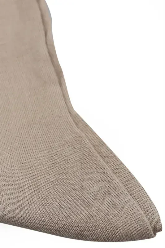 Beige Bamboo Single Socket Socks - 2
