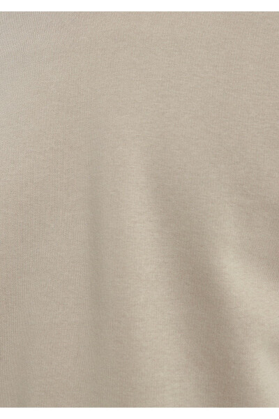 Beige Basic Sweatshirt 0610060-82393 - 6